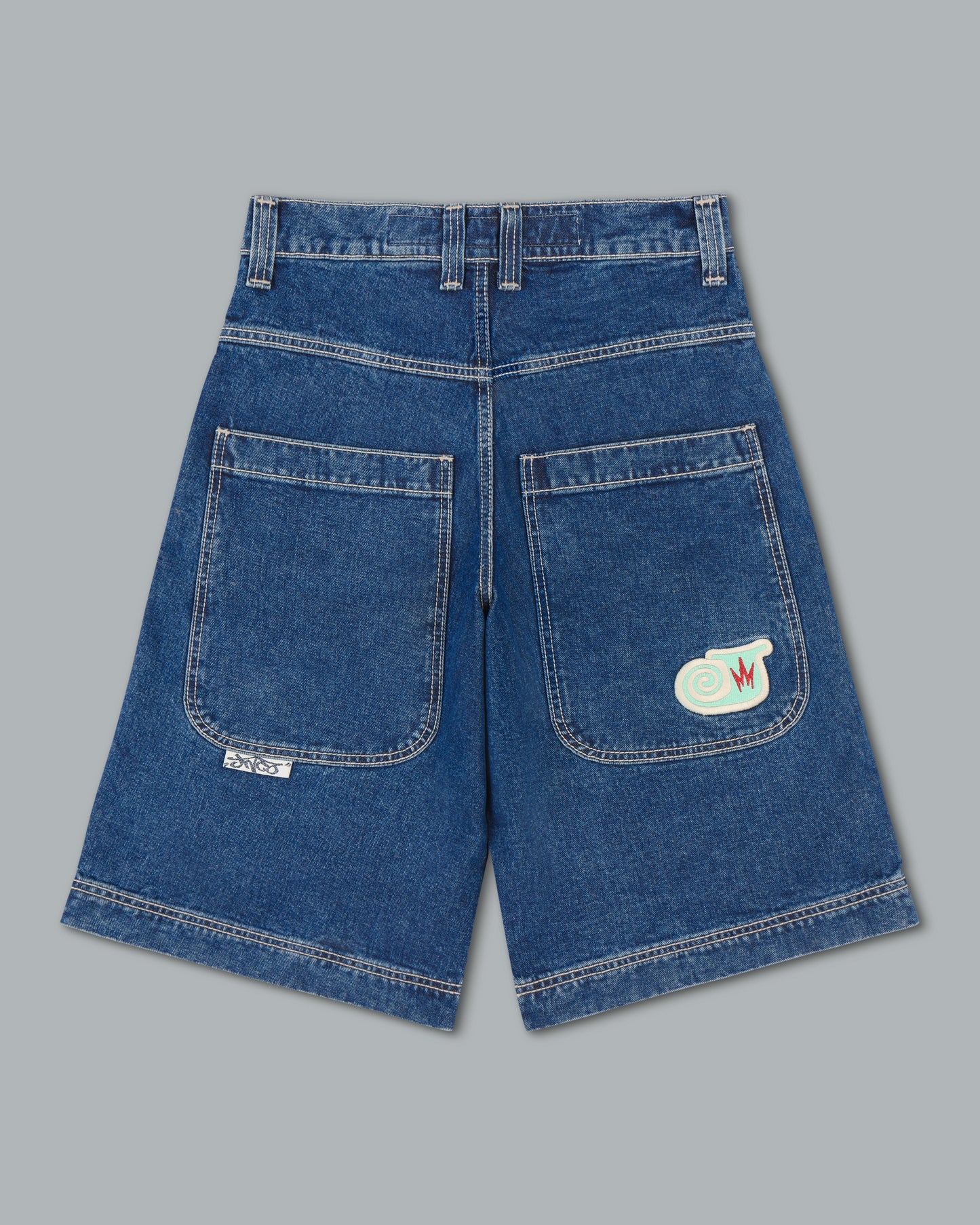 W101 Twin Cannon Shorts. 14" Inseam. Dark Stone.