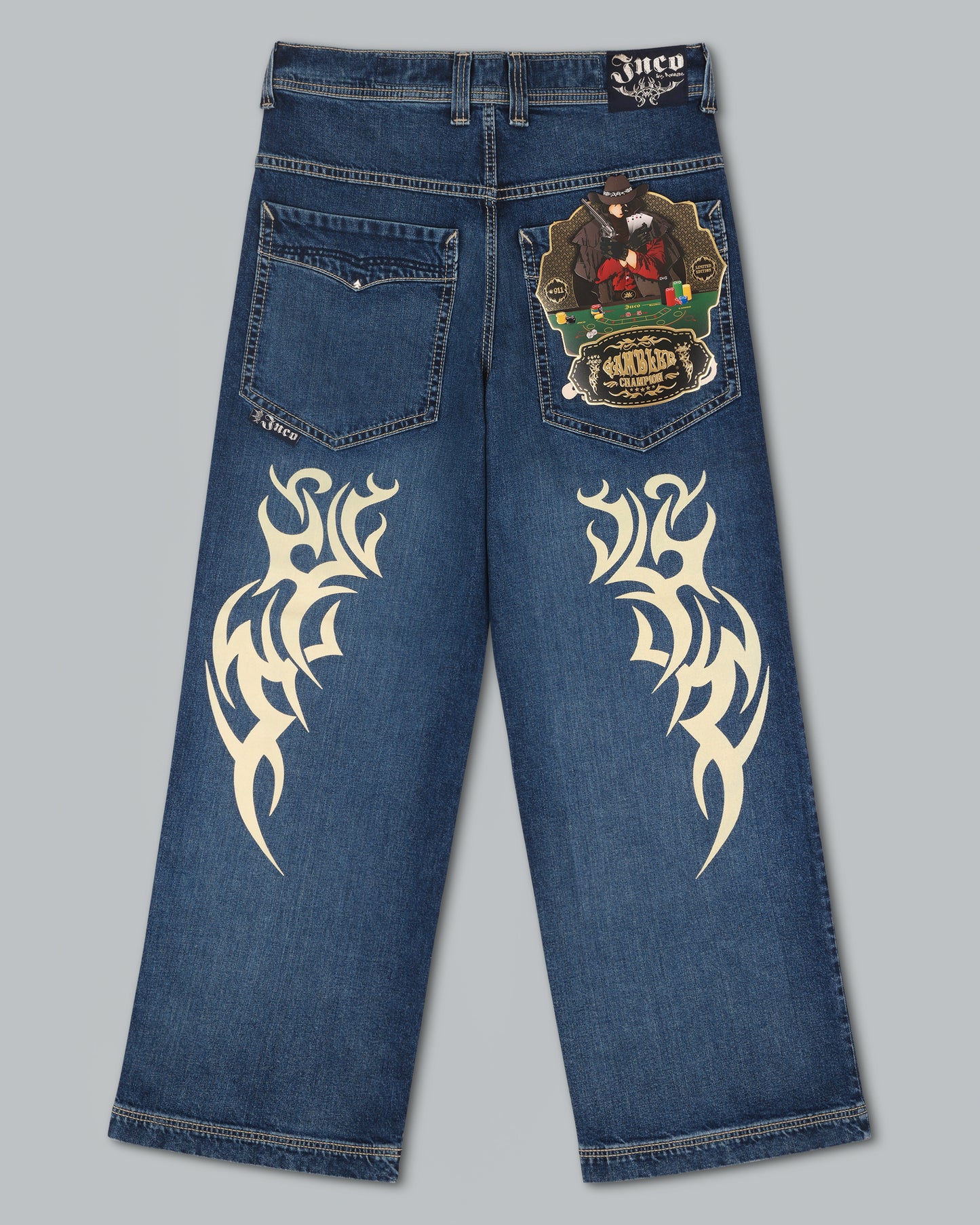 W Gambler. 23". Hand-Sand Dark Stone.