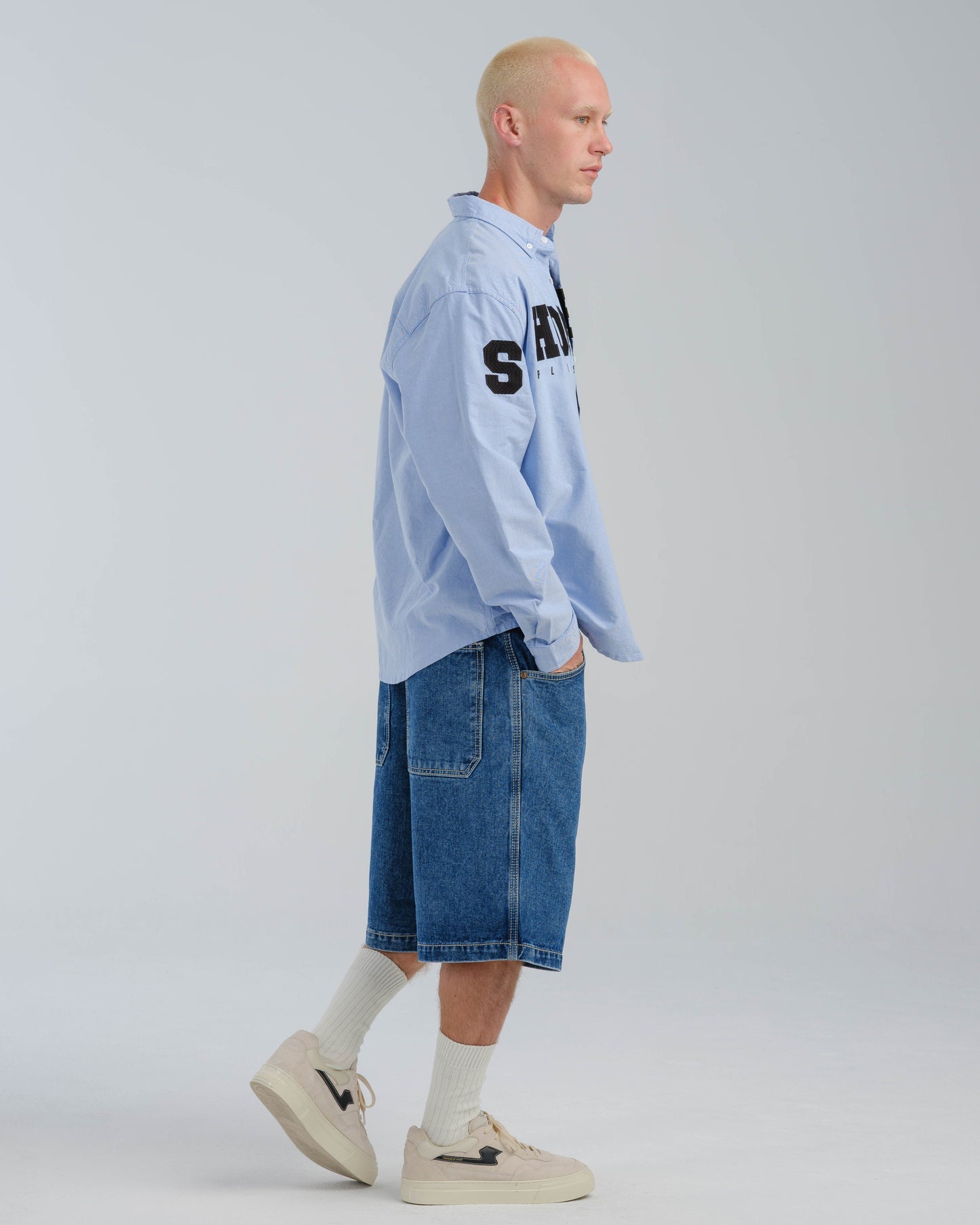 179 Pipes Shorts. 14" Inseam. Dark Stone.