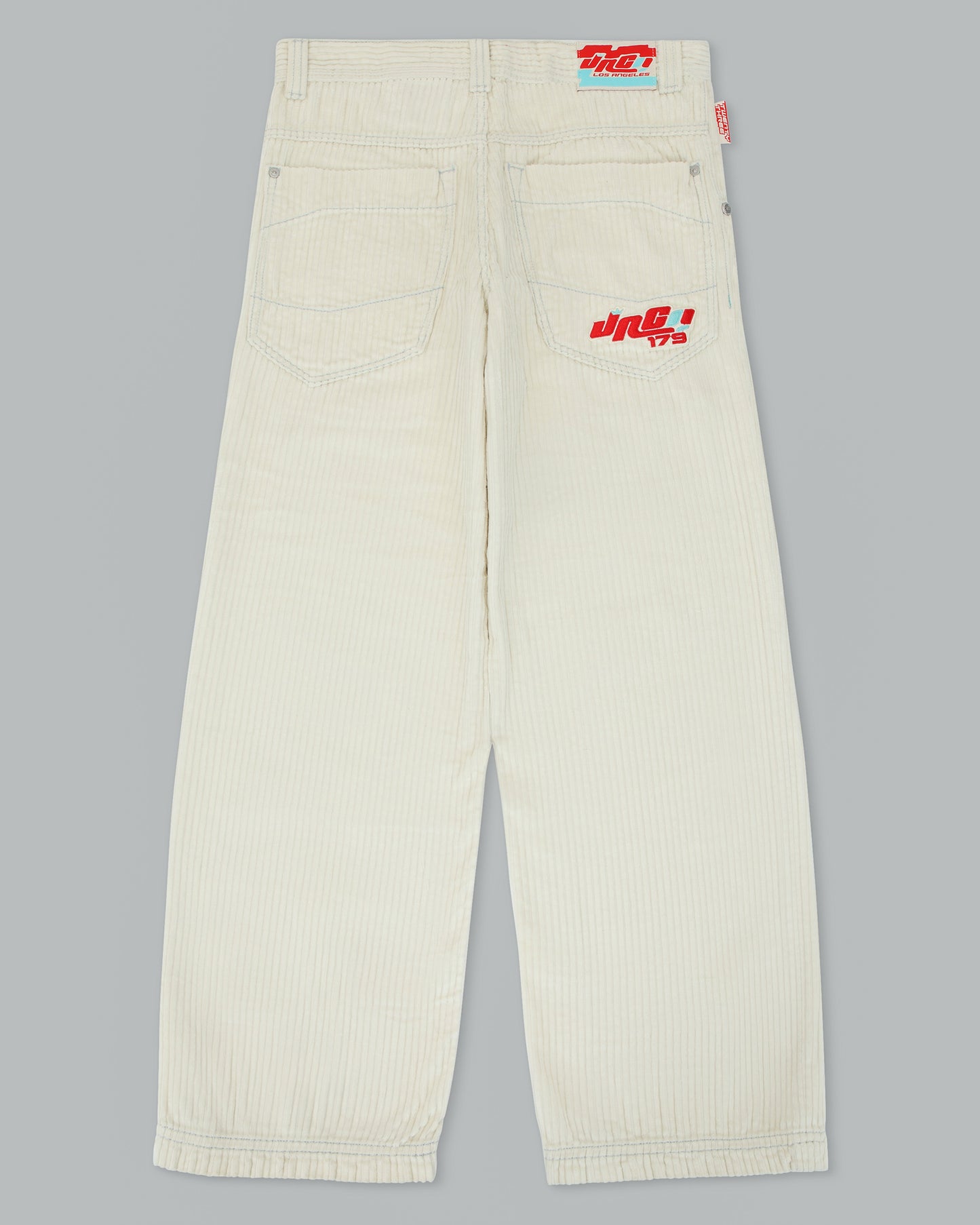 1179 Easy Wide Pipes. 23". 4 Wale Corduroy. Tofu.