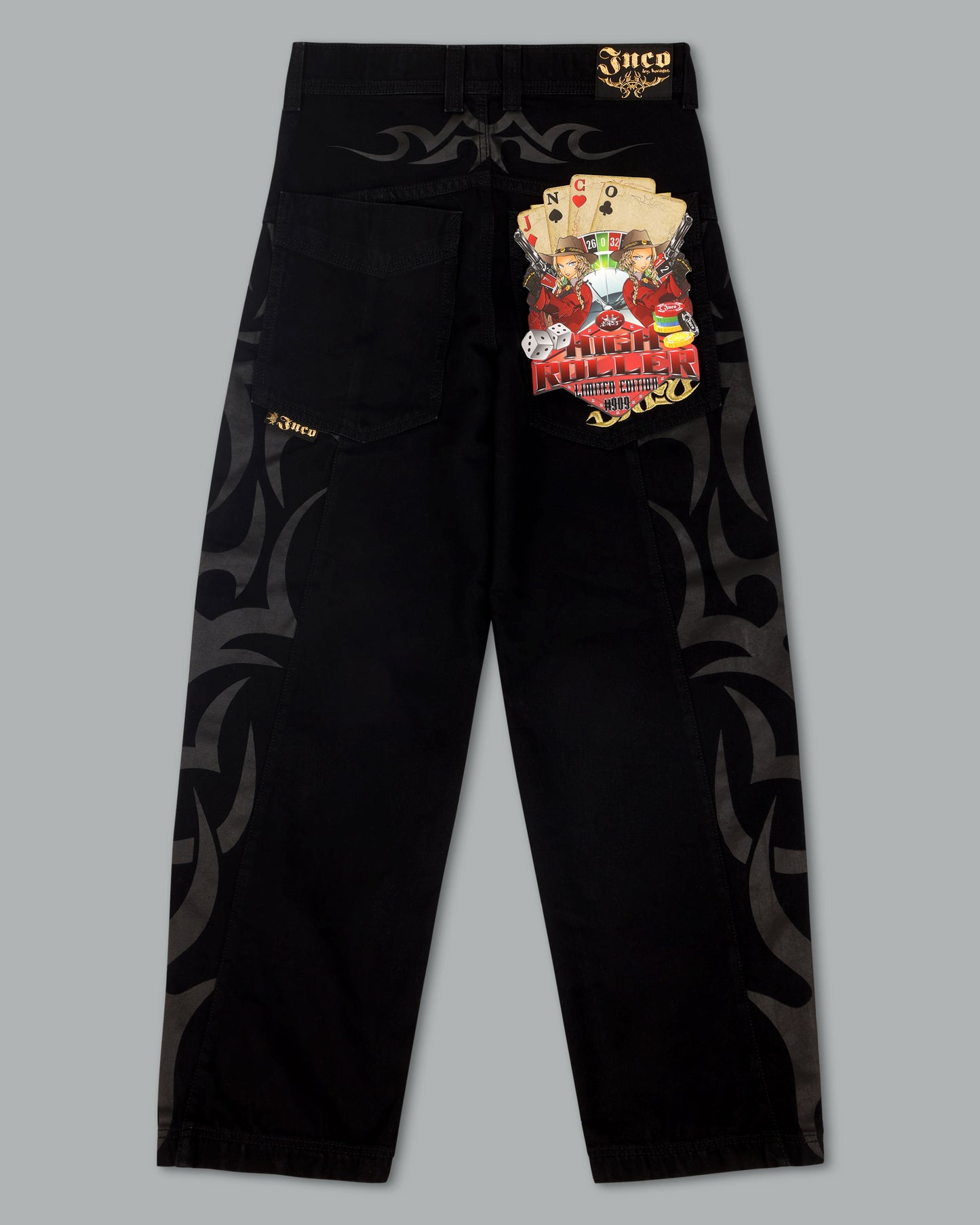 High Roller. 21". Jet Black.