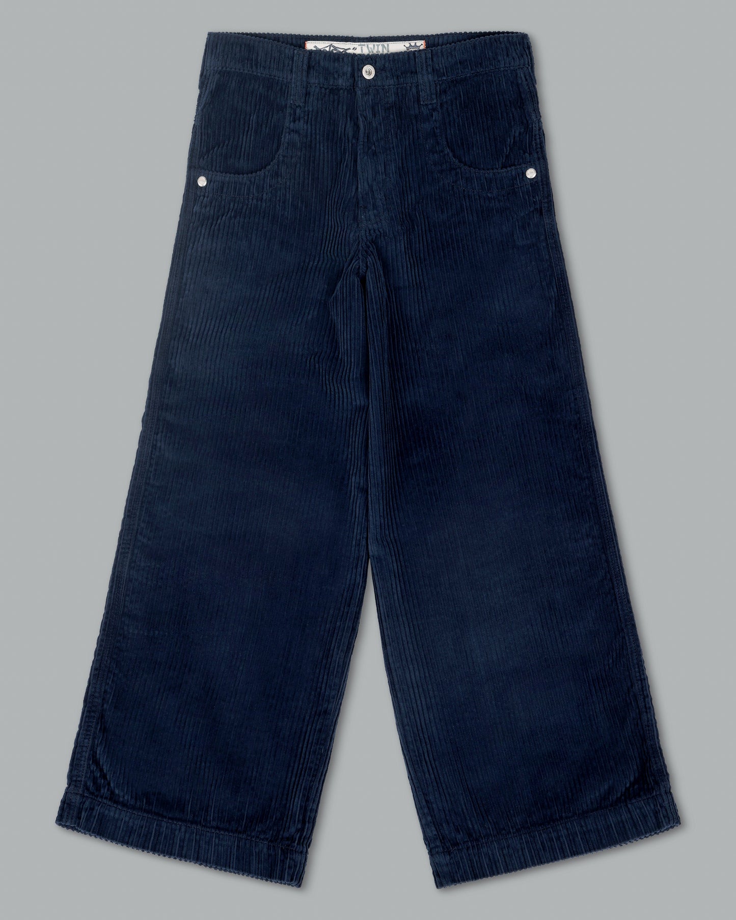 101 Twin Cannon. 26". 4 Wale Corduroy. Navy.