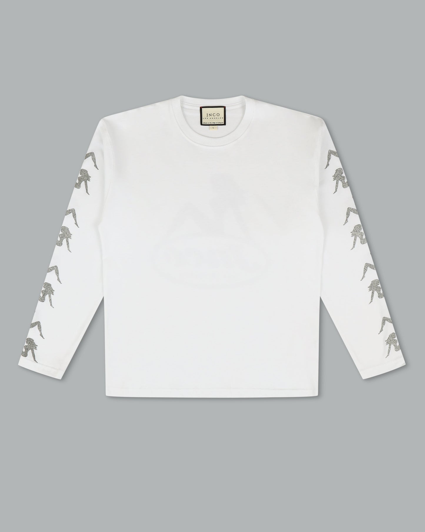 Big Rig Long Sleeve Tee. Optical White.