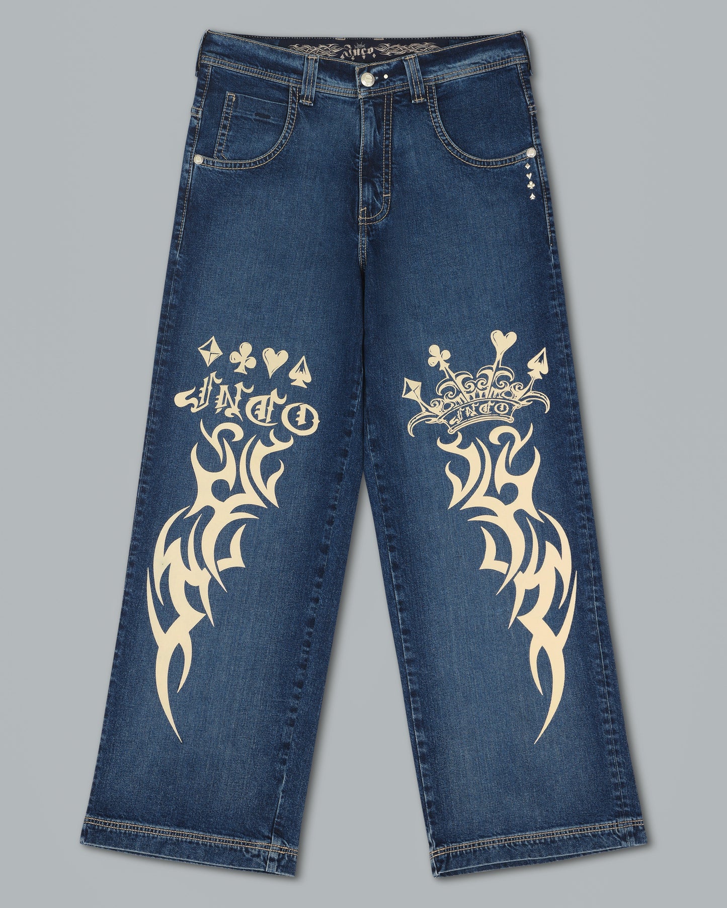 Gambler. 23". Hand-Sand Dark Stone.