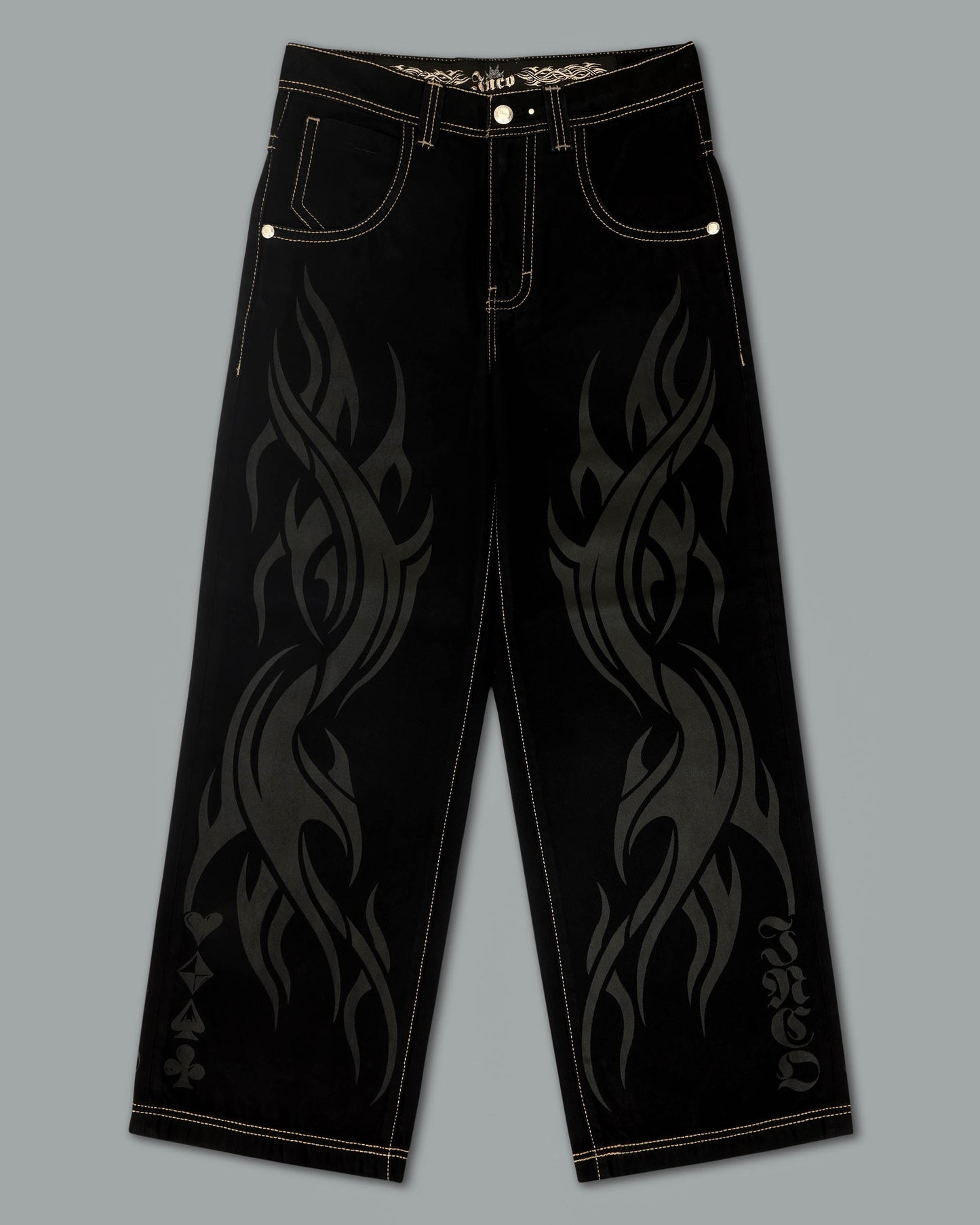 Flame Karatz. 23". Jet Black.