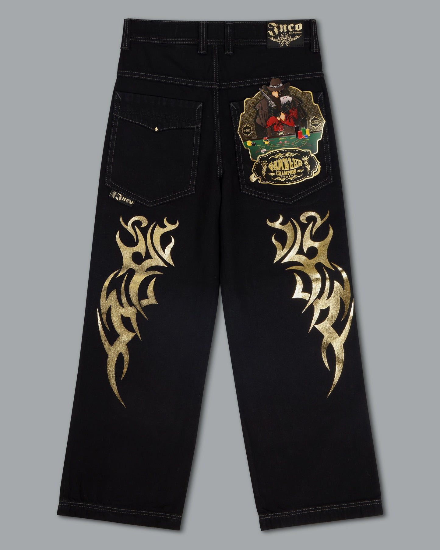 W Gambler. 23". Jet Black.