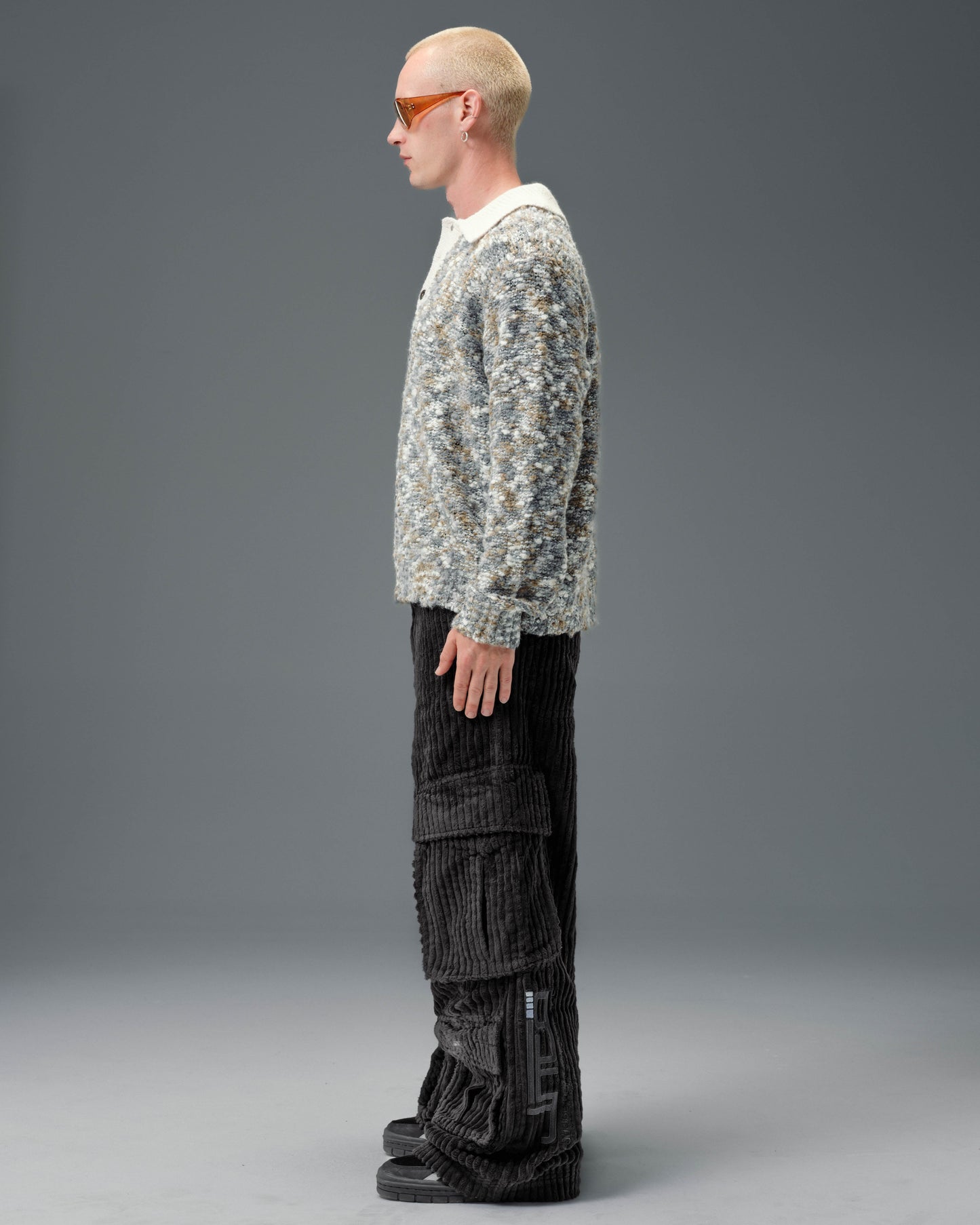 Legacy. 24". 2 Wale Corduroy. Black.