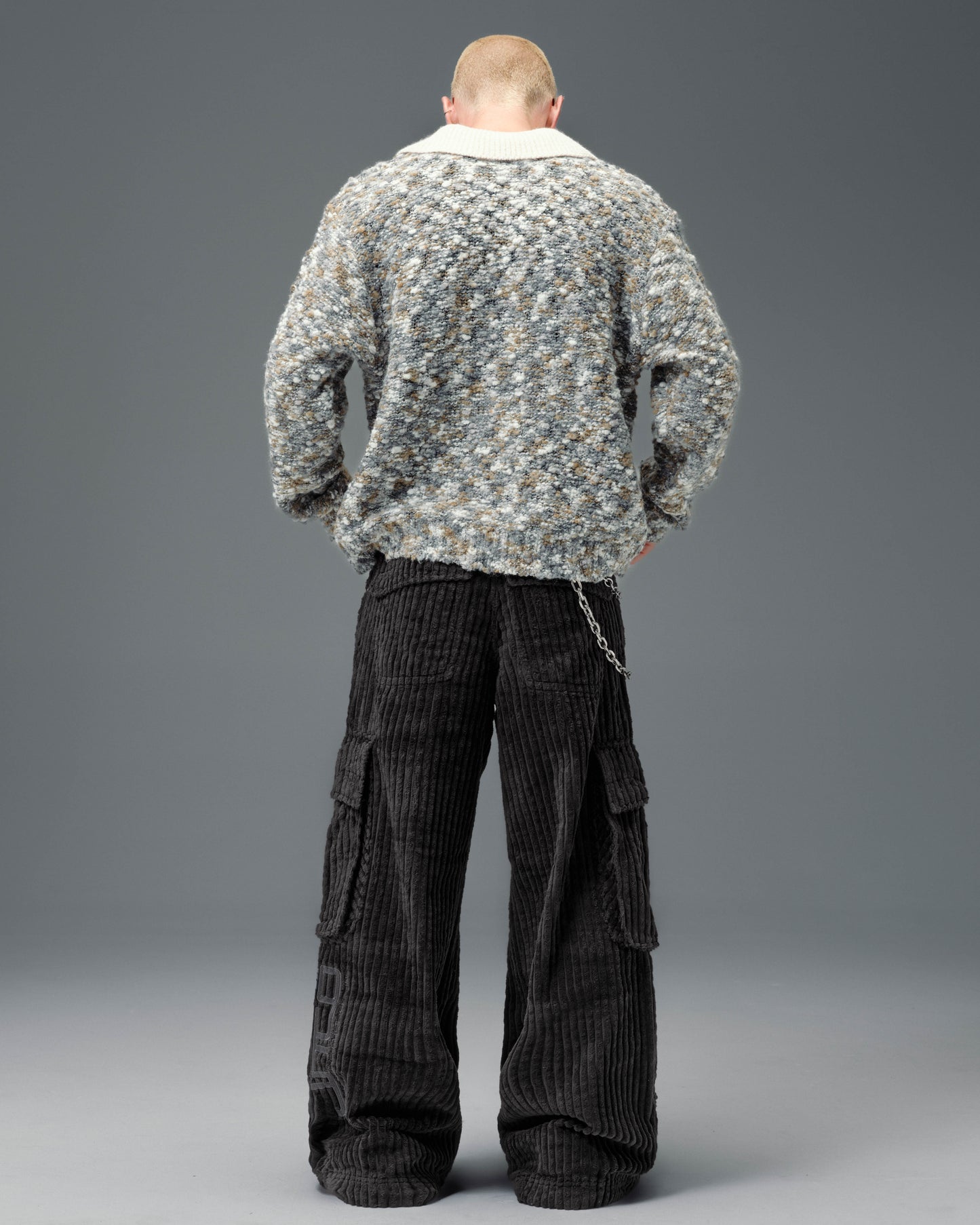 Legacy. 24". 2 Wale Corduroy. Black.