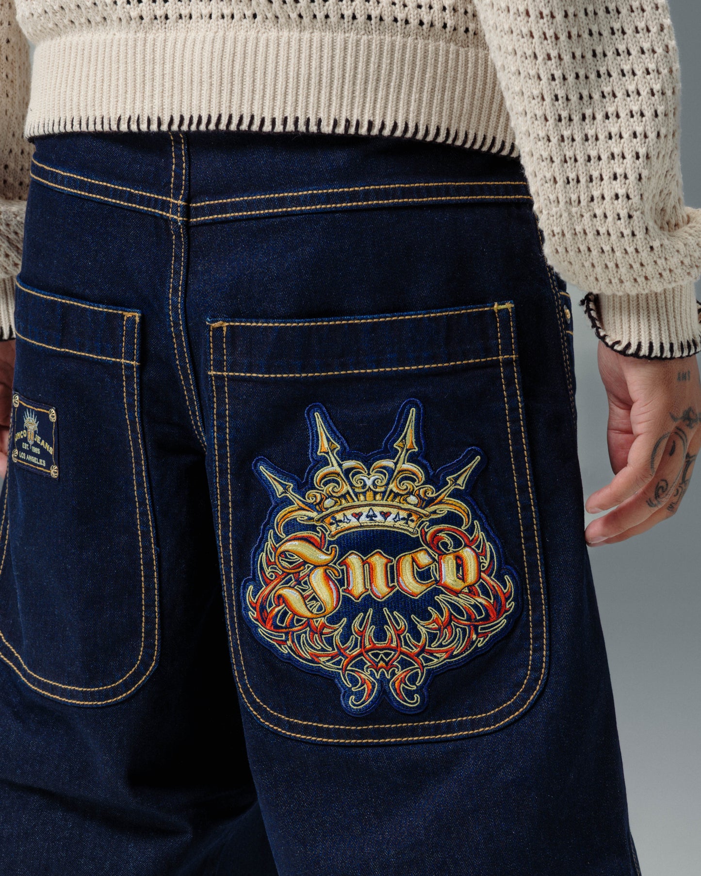 1101 Royal Twin. 26". Dark Indigo.