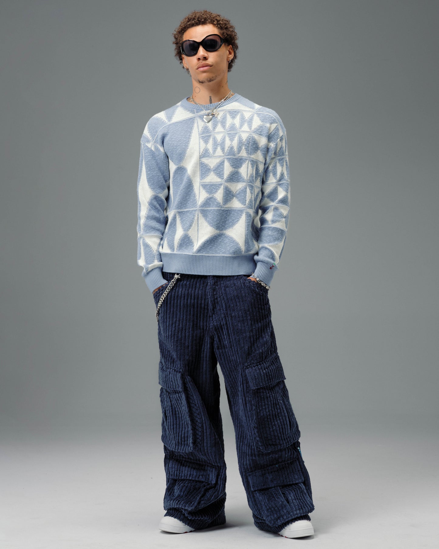 Legacy. 24". 2 Wale Corduroy. Navy.