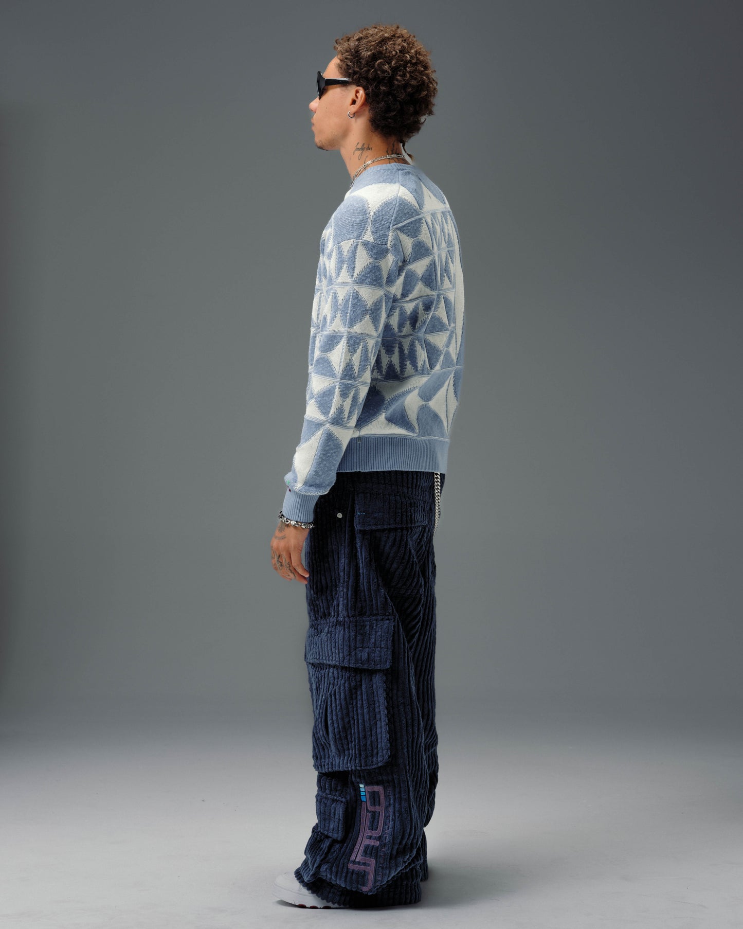 Legacy. 24". 2 Wale Corduroy. Navy.