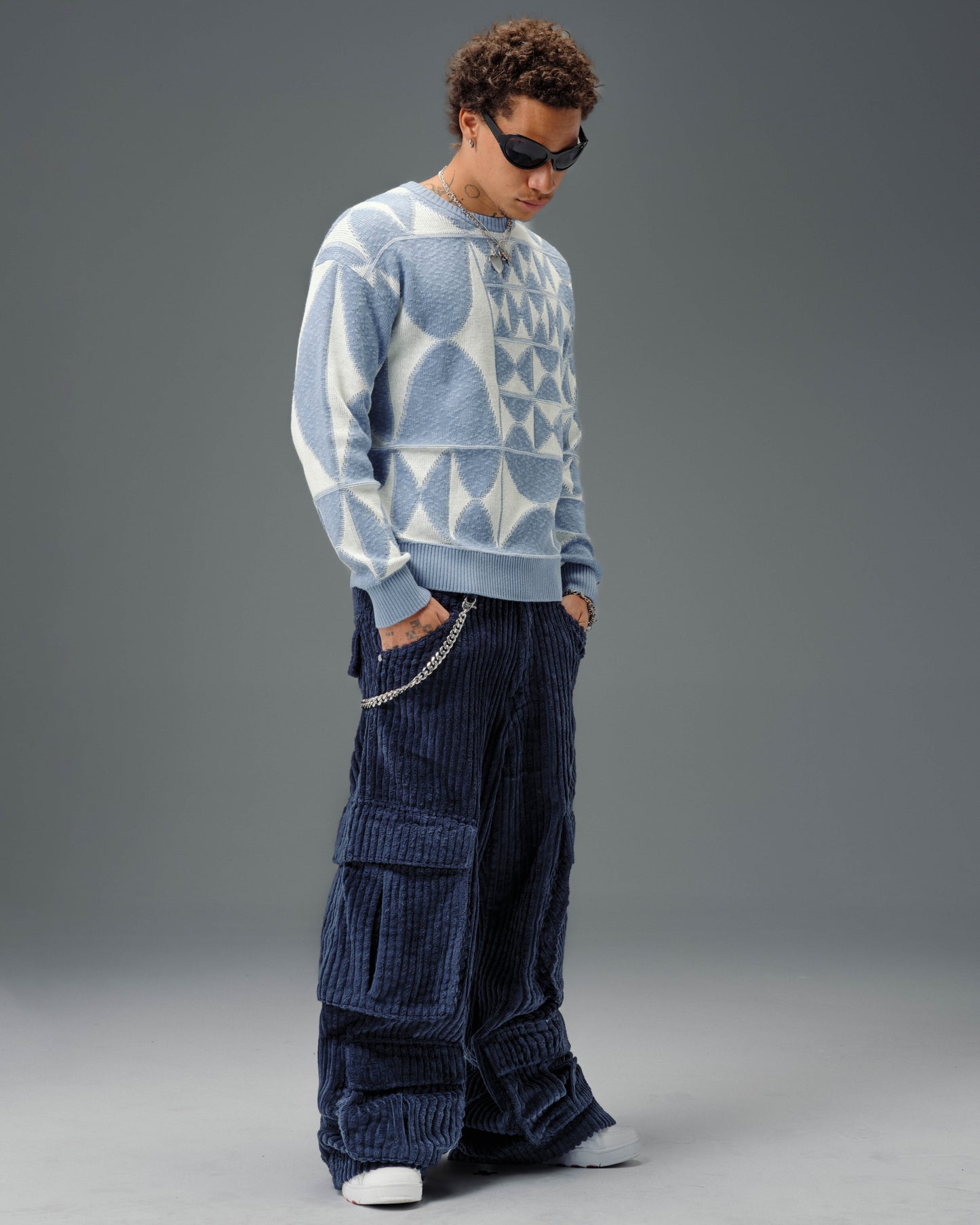 Legacy. 24". 2 Wale Corduroy. Navy.