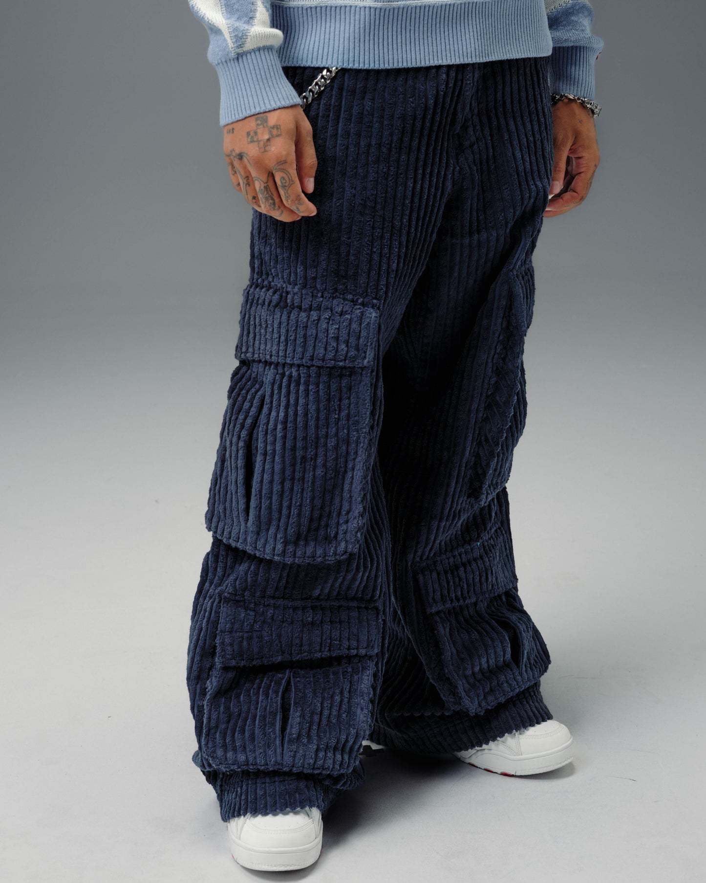 Legacy. 24". 2 Wale Corduroy. Navy.