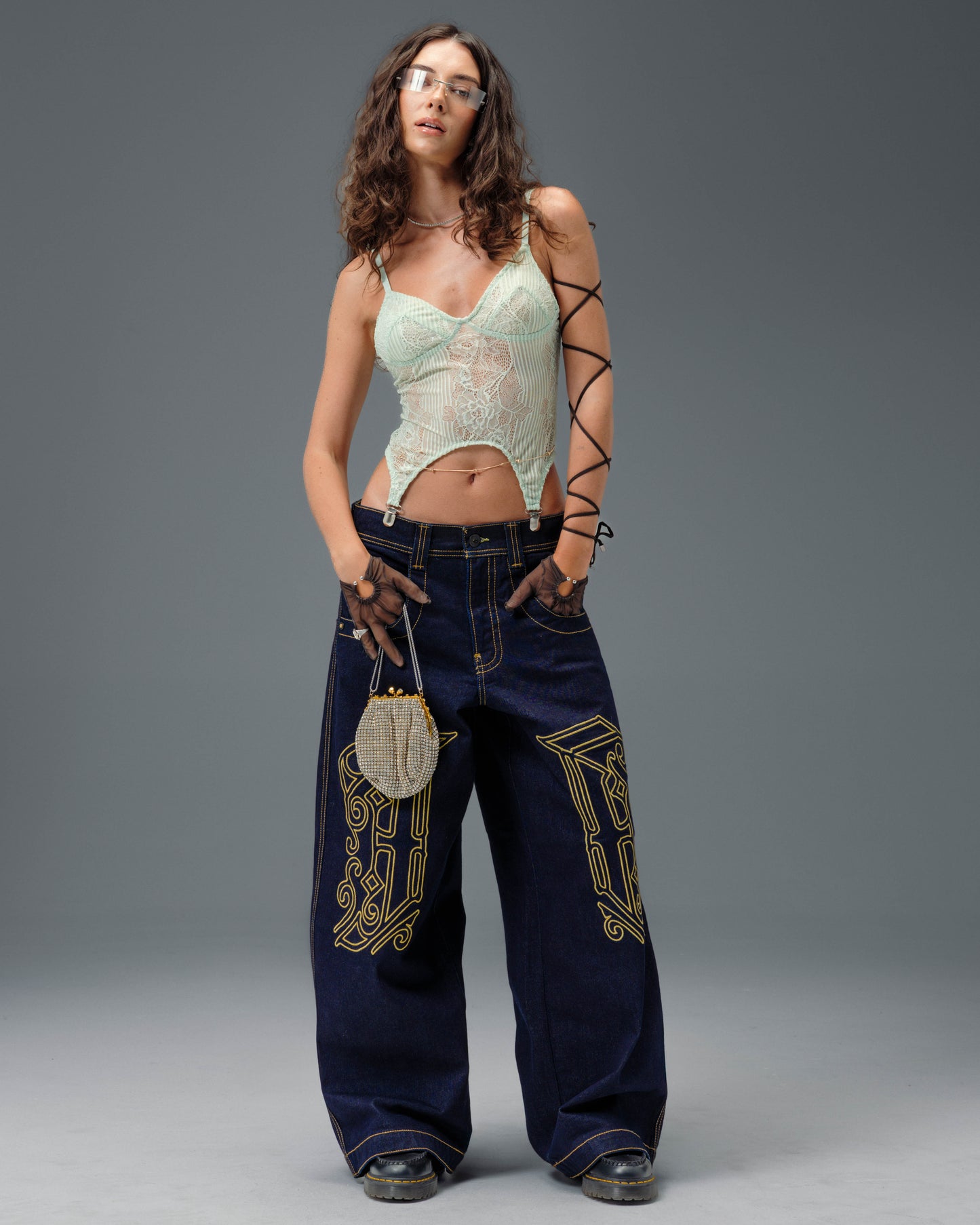 W1101 Royal Twin. 26". Dark Indigo.