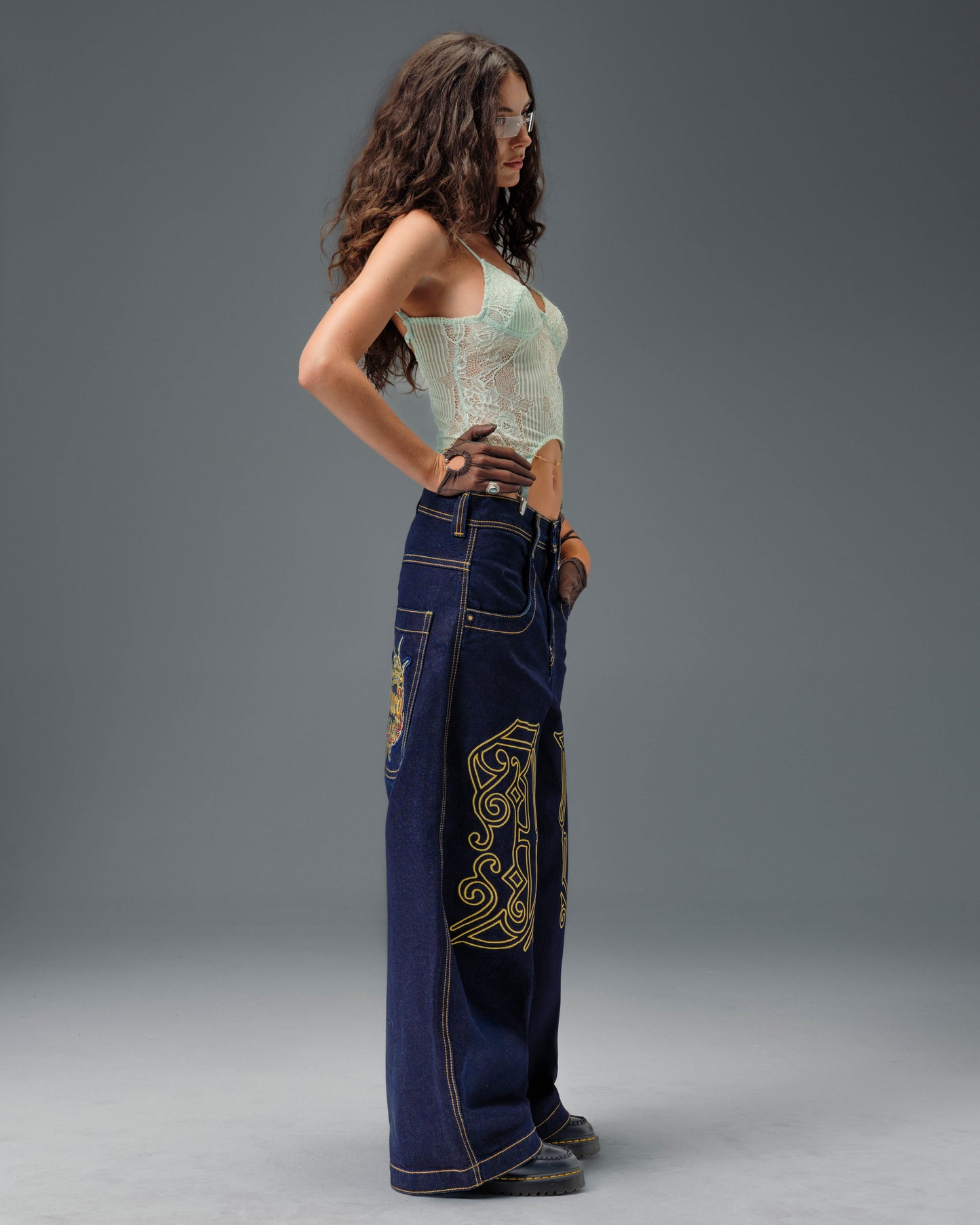 W1101 Royal Twin. 26". Dark Indigo.