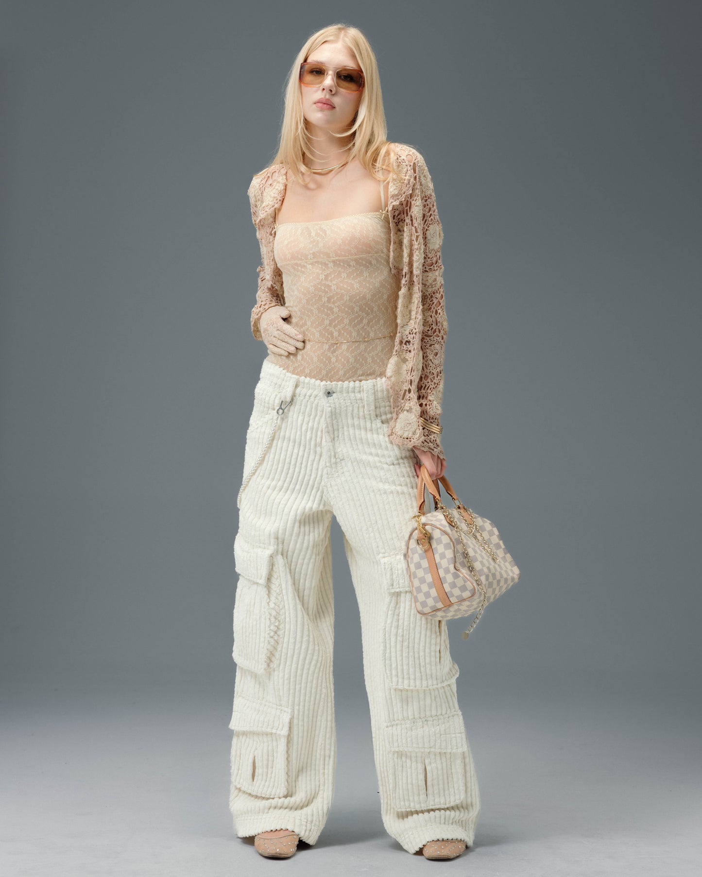 W Legacy. 24". 2 Wale Corduroy. Tofu.