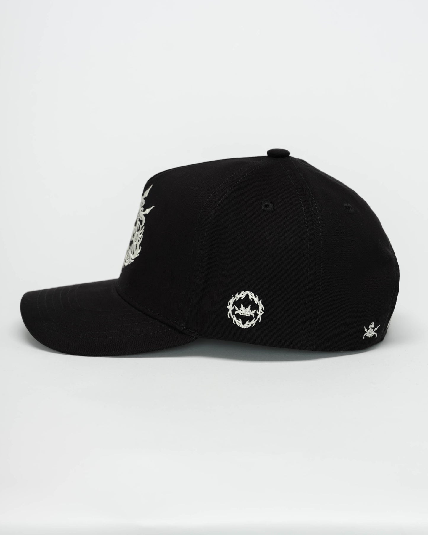 Tribal Baseball Cap. Black.