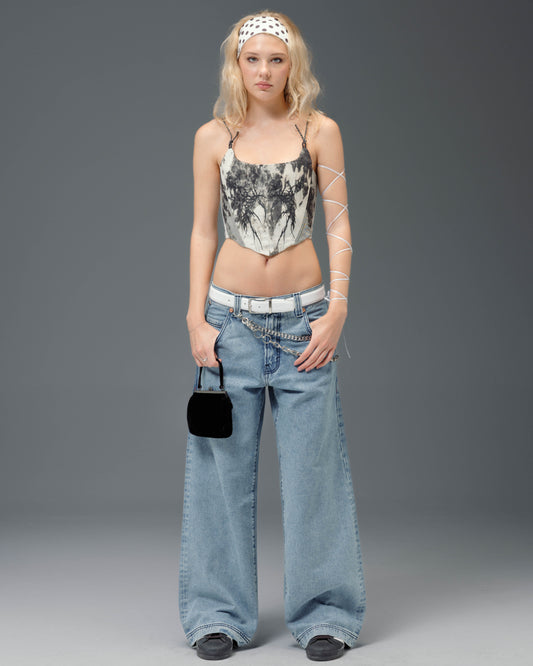 W1179 Easy Wide Pipes. 23". Antique.