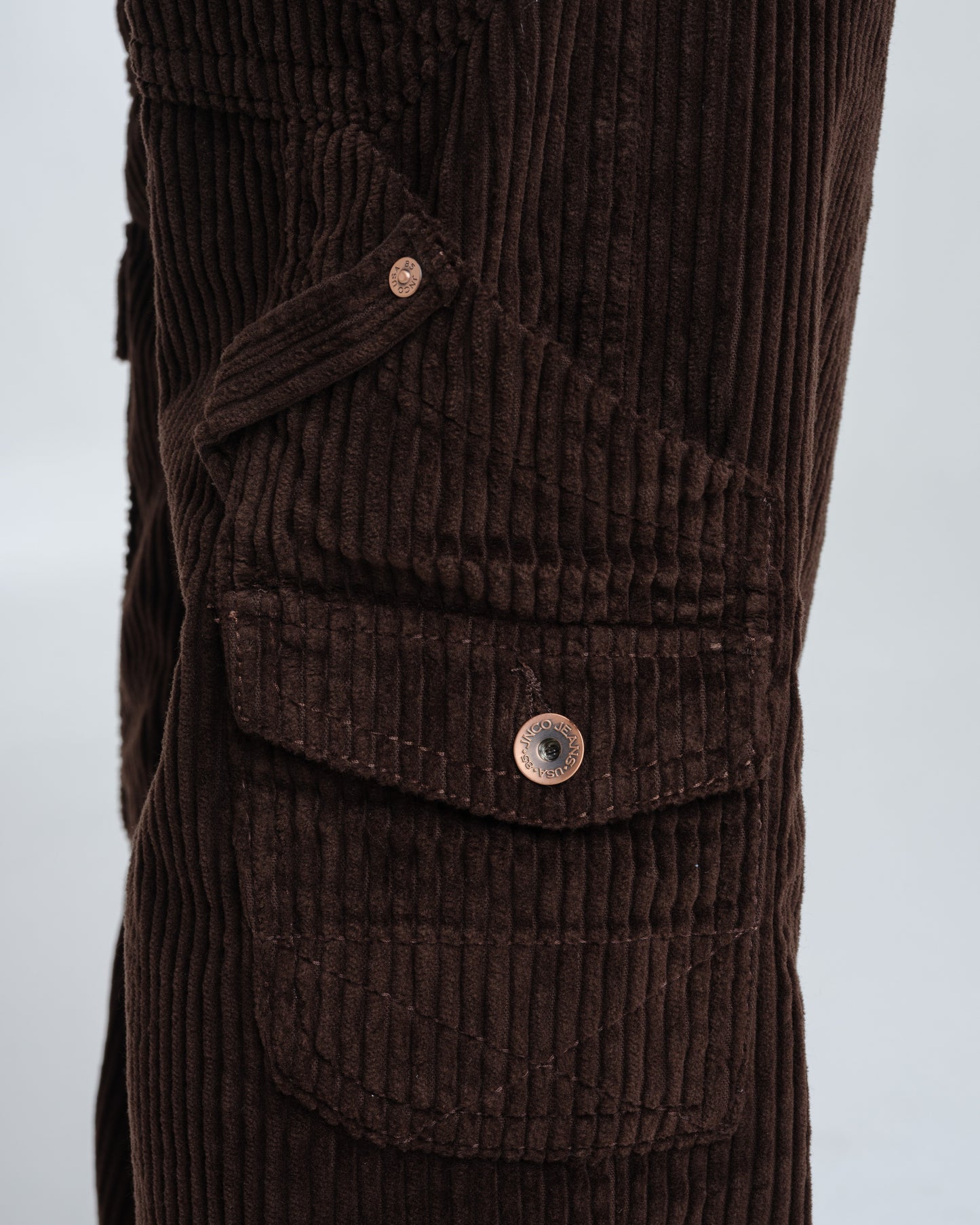 Torque Cargo Carpenter. 23". 4 Wale Corduroy. Java Brown.