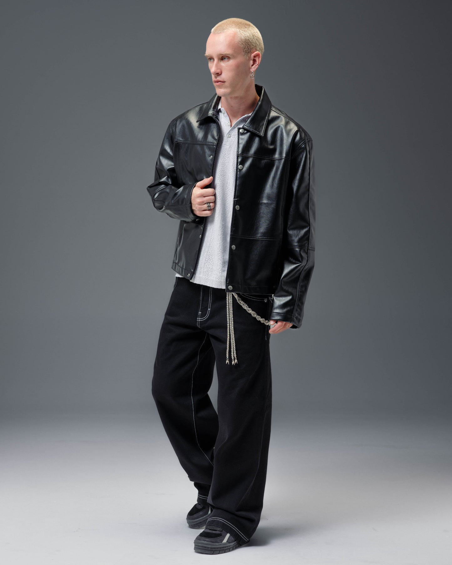 1179 Easy Wide Pipes. 23". Jet Black.