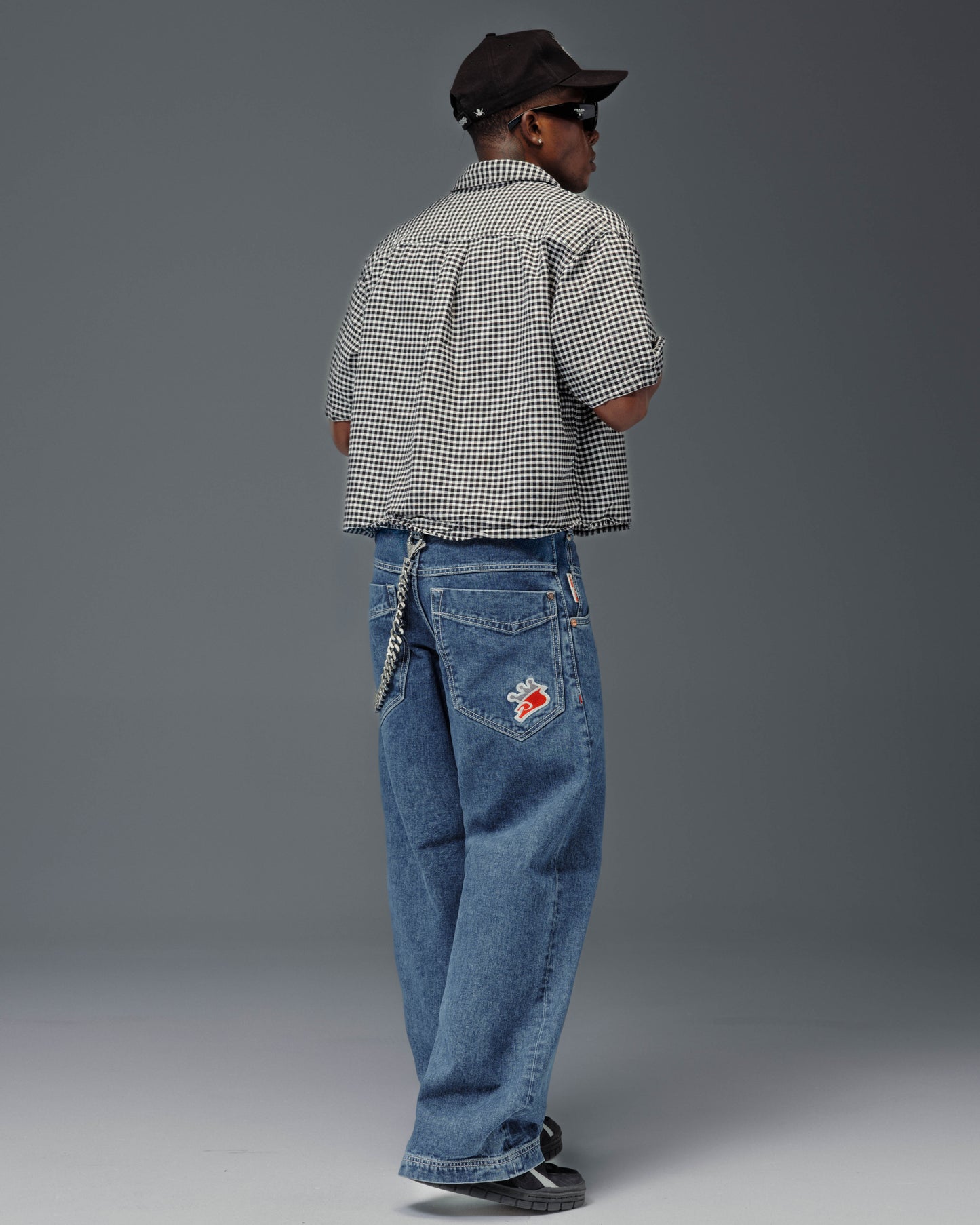 1179 Easy Wide Pipes. 23". Dark Stone.