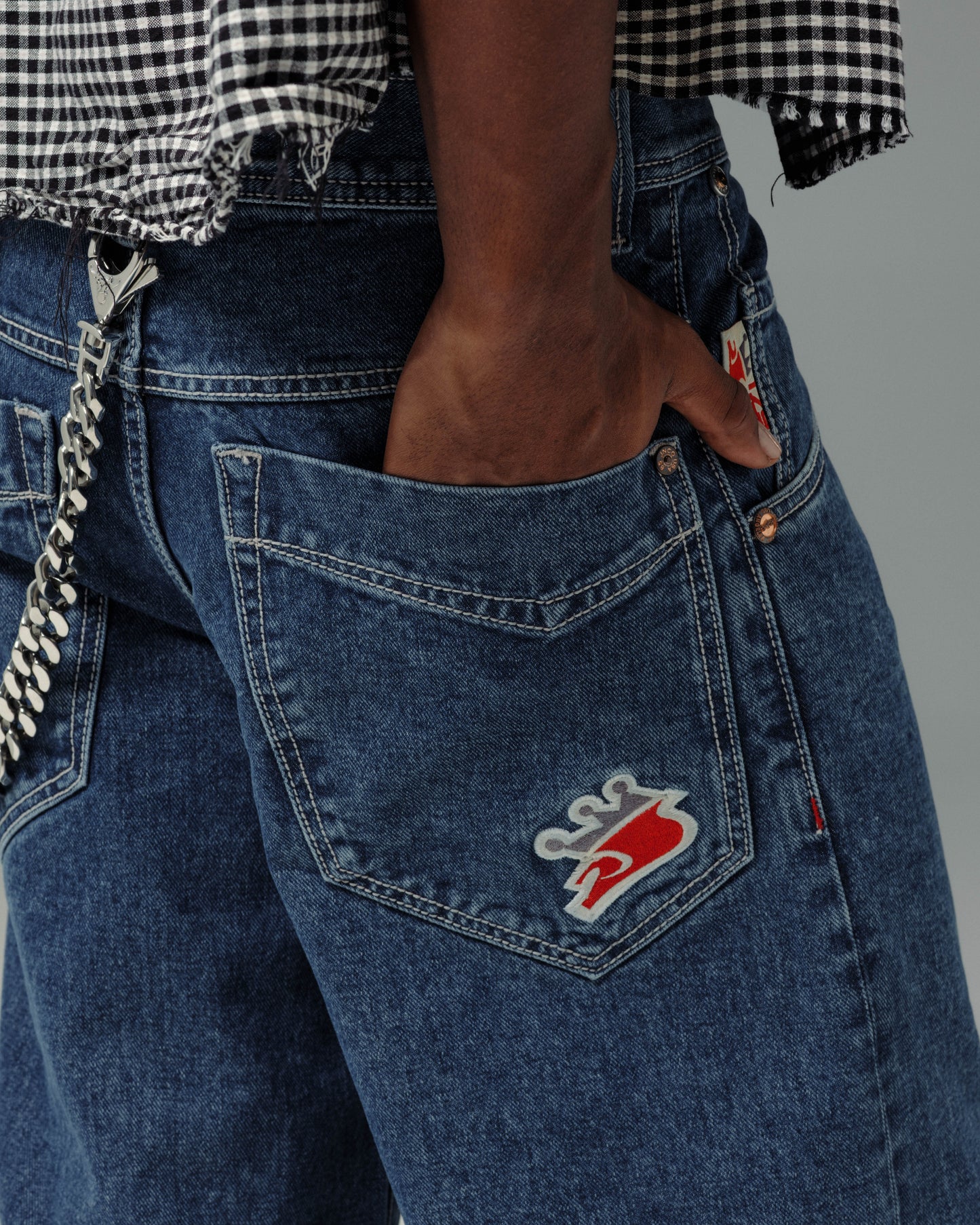 1179 Easy Wide Pipes. 23". Dark Stone.