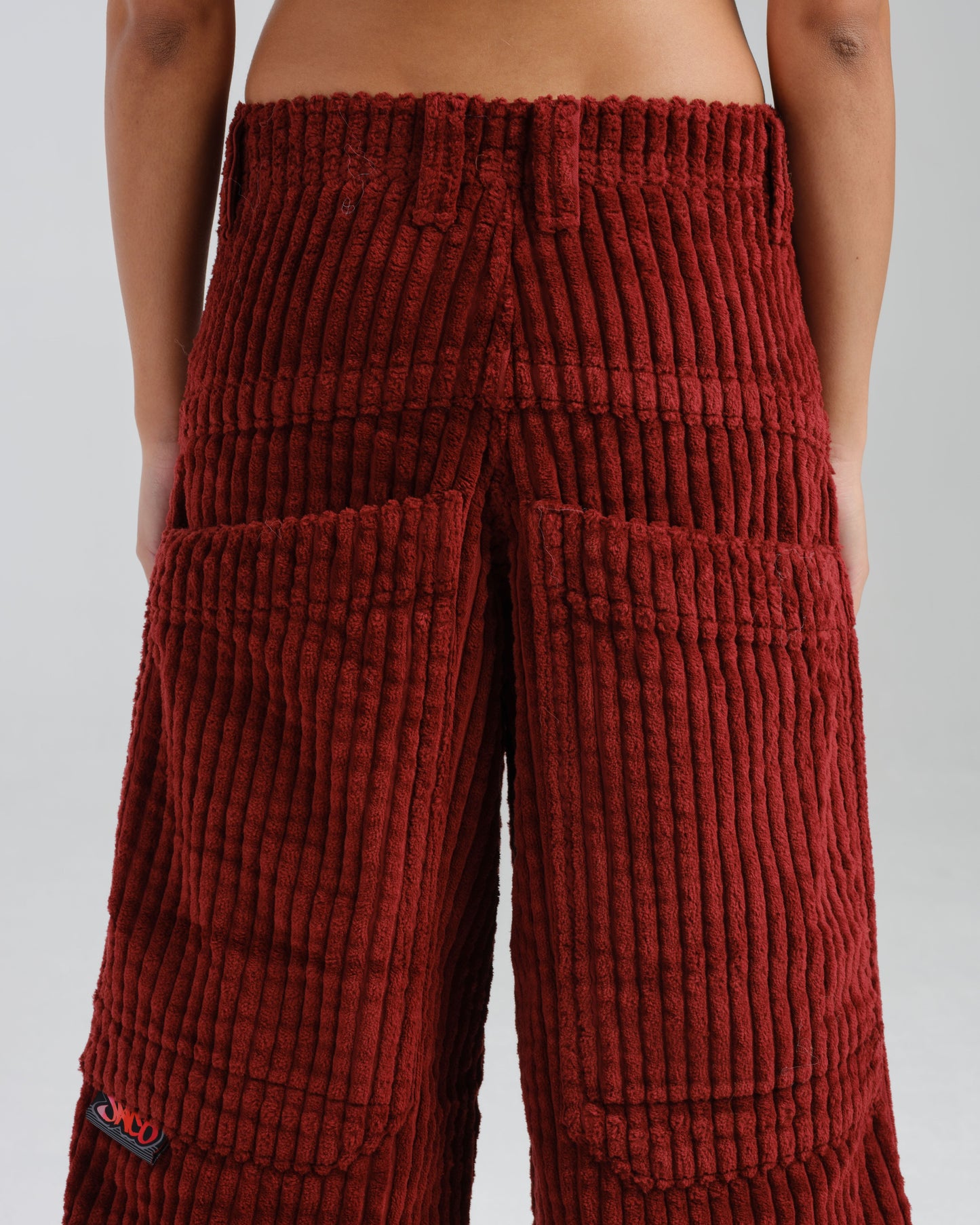 W Rollin. 26". 2 Wale Corduroy. Burgundy.