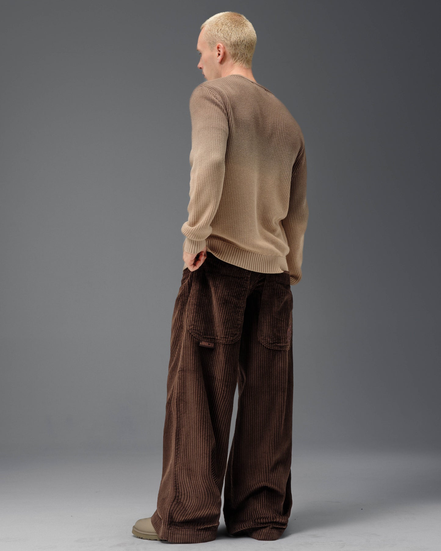 101 Twin Cannon. 26". 4 Wale Corduroy. Java Brown.