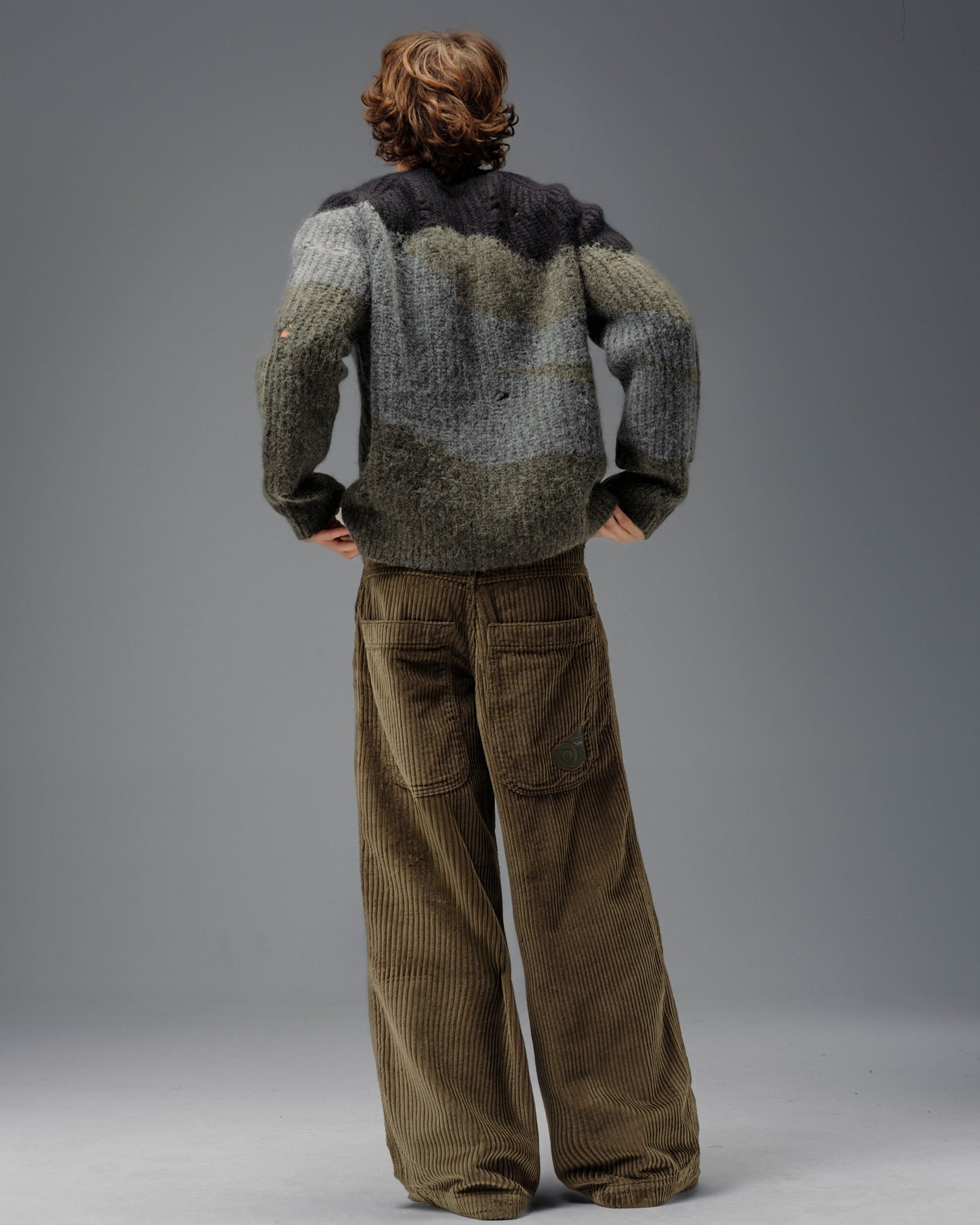 101 Twin Cannon. 26". 4 Wale Corduroy. Moss. NEW