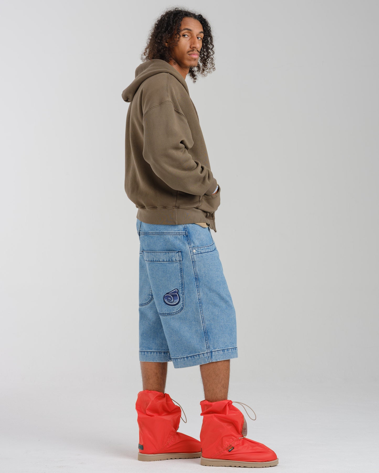 101 Twin Cannon Shorts. 14" Inseam. Antique.