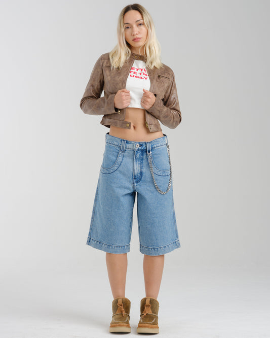 W101 Twin Cannon Shorts. 14" Inseam. Antique.