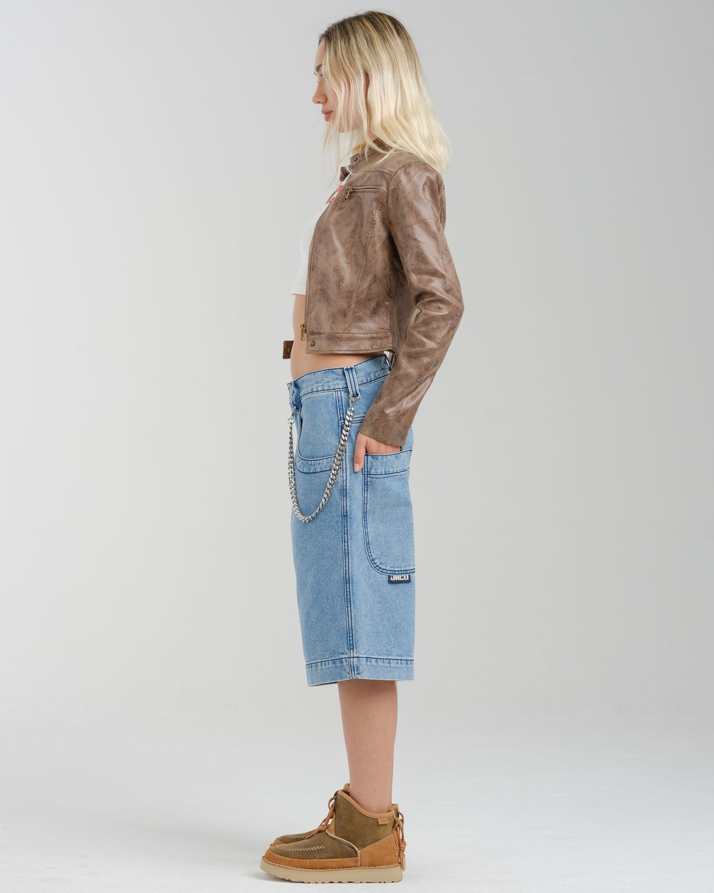 W101 Twin Cannon Shorts. 14" Inseam. Antique.