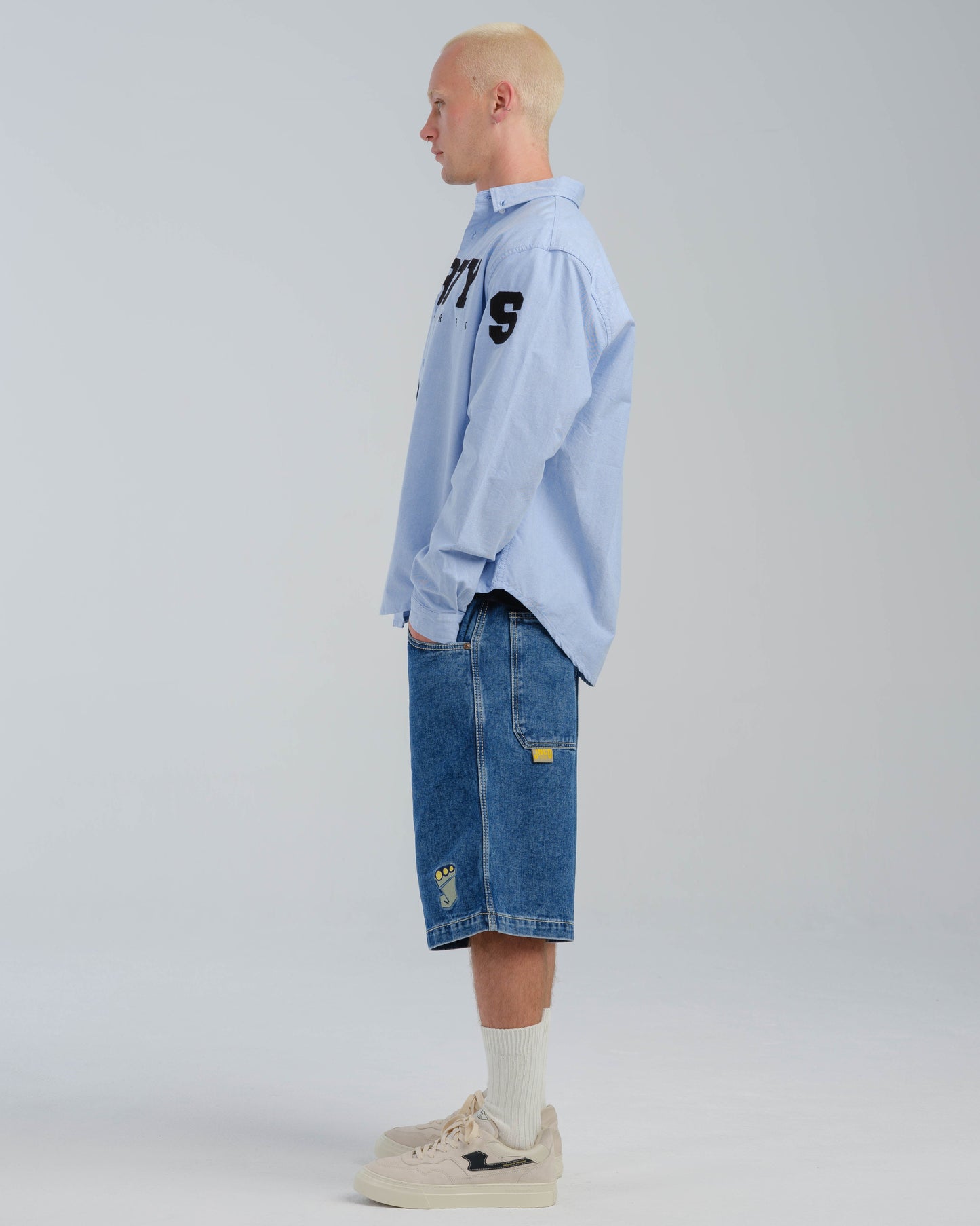 179 Pipes Shorts. 14" Inseam. Dark Stone.