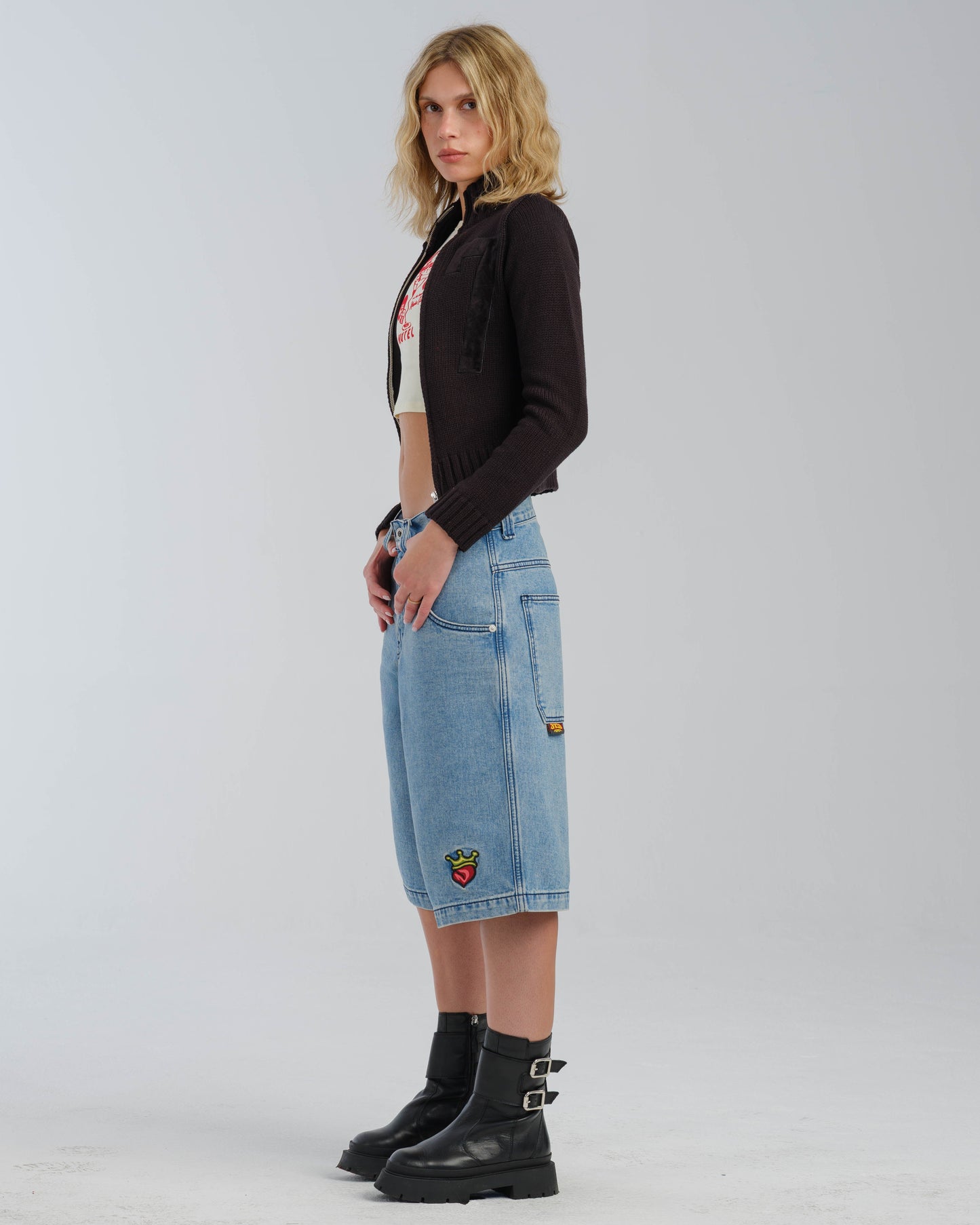 W179 Pipes Shorts. 14" Inseam. Antique.