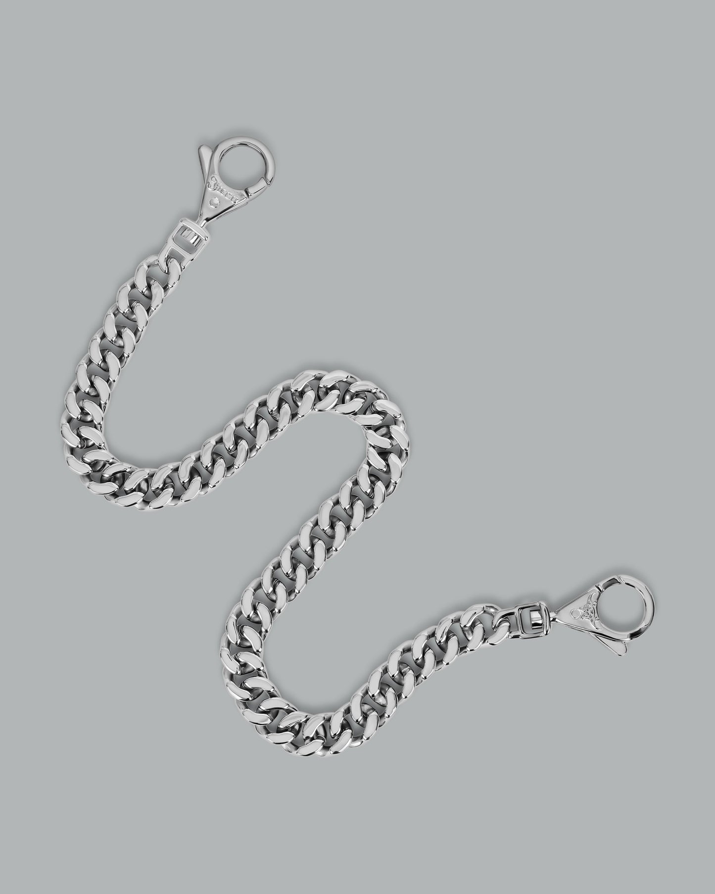 Oversized Stainless Steel Pocket Chain