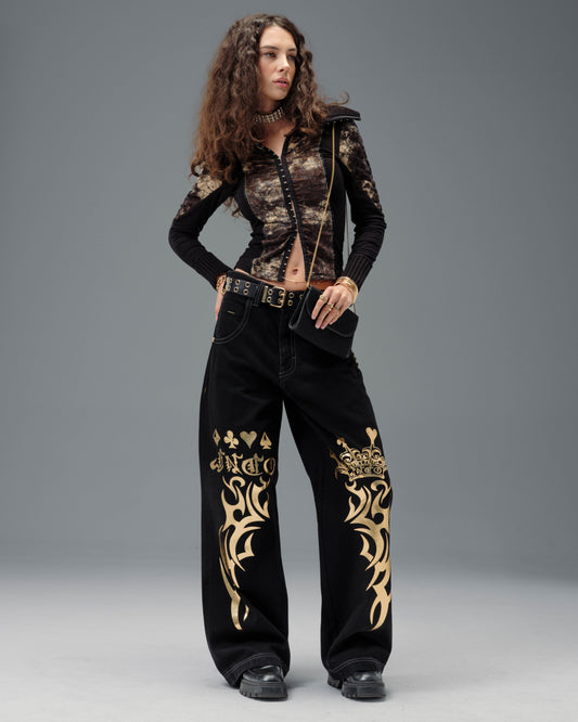 W Gambler. 23". Jet Black.