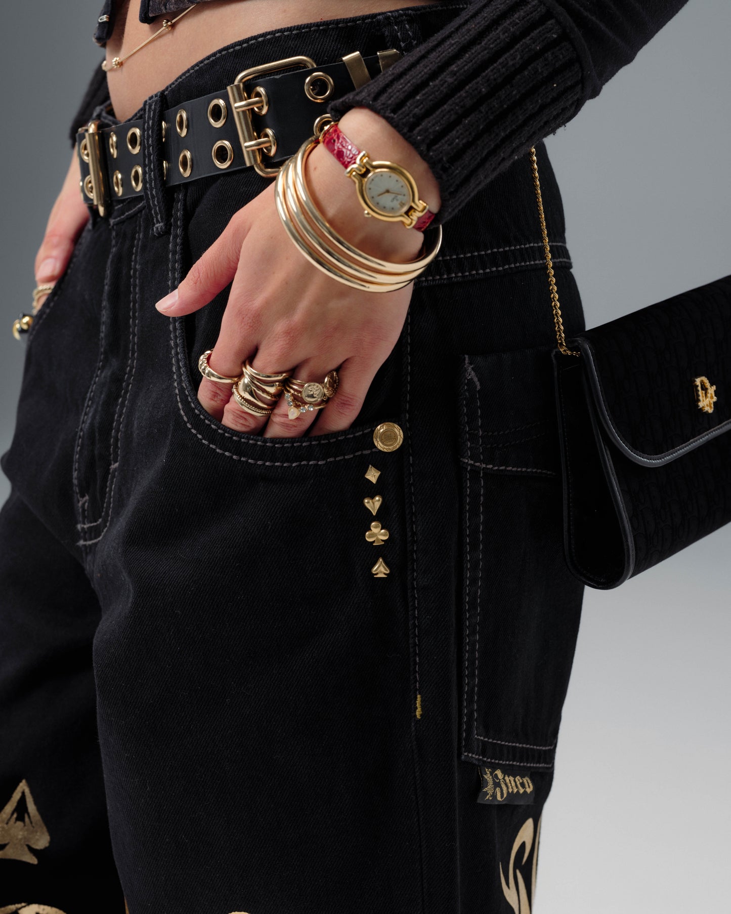 W Gambler. 23". Jet Black.